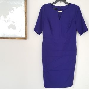 Purple AGB Sheath Dress